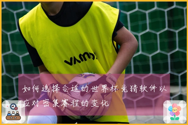 如何选择合适的世界杯竞猜软件以应对密集赛程的变化