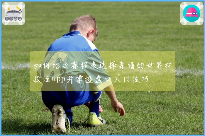 如何结合赛程表选择靠谱的世界杯投注app并掌握盘口入门技巧